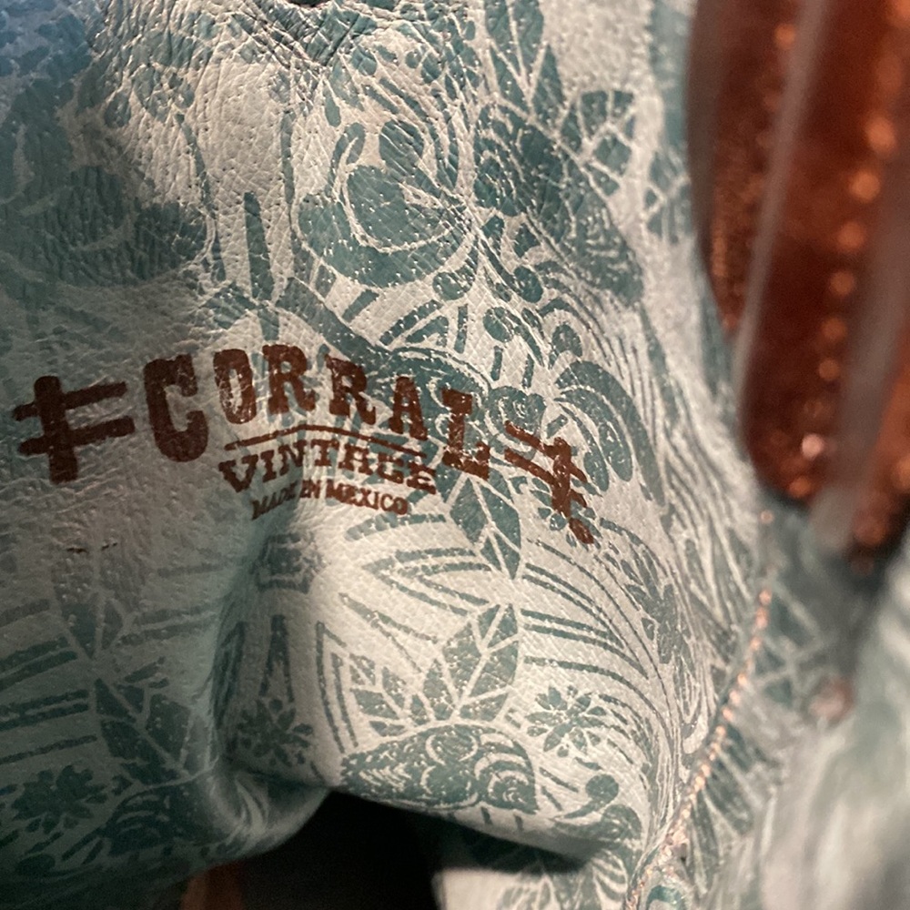 Corral brown fringe boots, size 9, brand new with tags - Picture 6 of 10